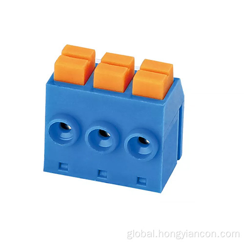 PCB Spring Terminal Blocks PCB 5.0mm wiring type terminal block Factory